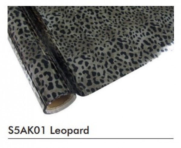 FOREVER Hot Stamping Foil S5AK01 Leopard (Silver) 30cm x 12m
