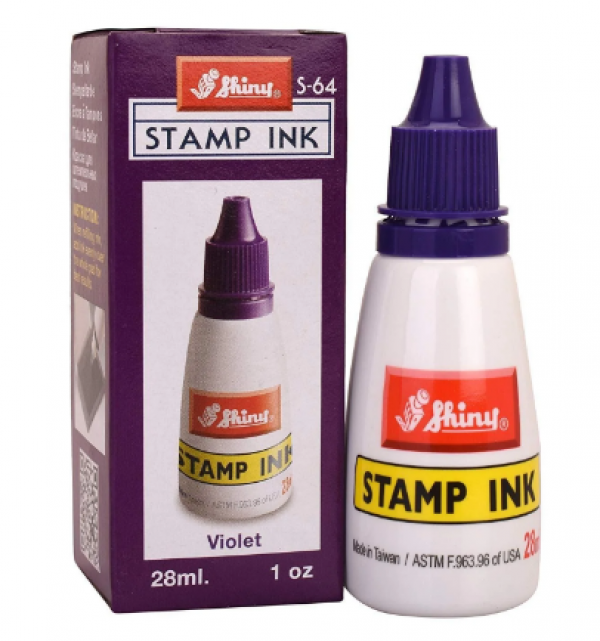 SHINY STAMP INK -  LJUBIČASTO 28 ml.