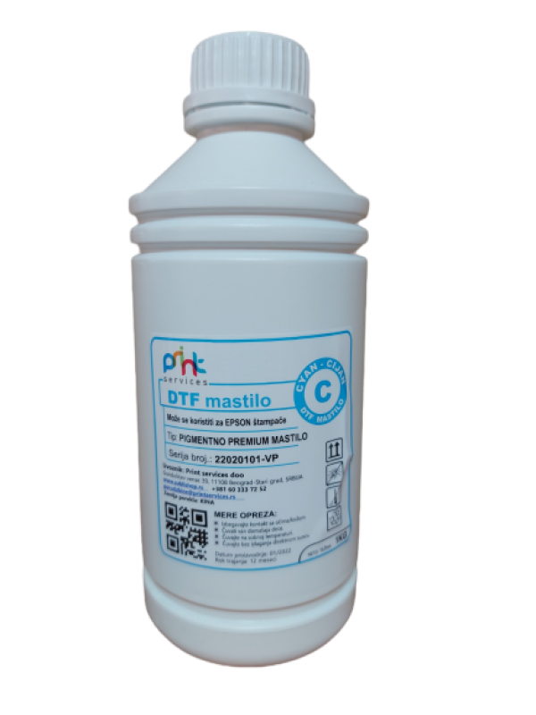 DTF MASTILO 500G - CYAN