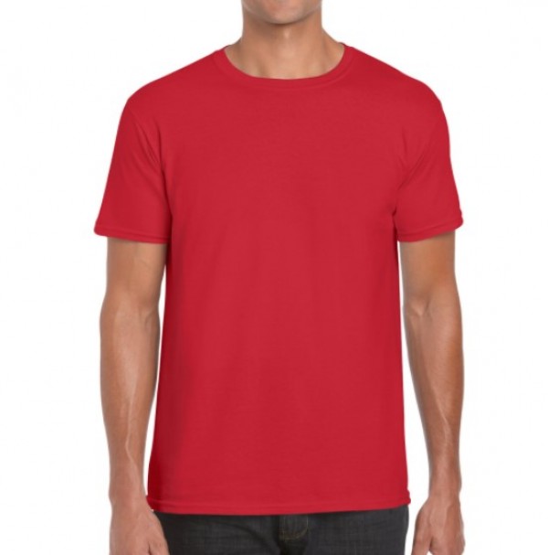 Gildan Softstyle, muška majica, crvena, S